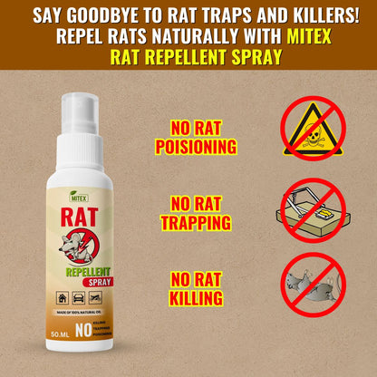 Rat Repellent Spray – Safe, Effective, and Eco-friendly🐭🐭