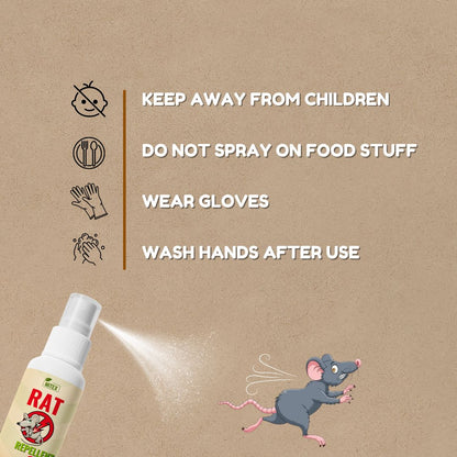 Rat Repellent Spray – Safe, Effective, and Eco-friendly🐭🐭