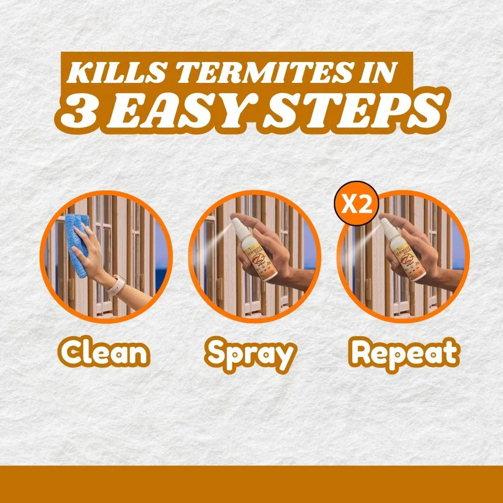 Termite Killer Spray - Effective Pest solution for your home (Buy 1 Get 2 Free!)