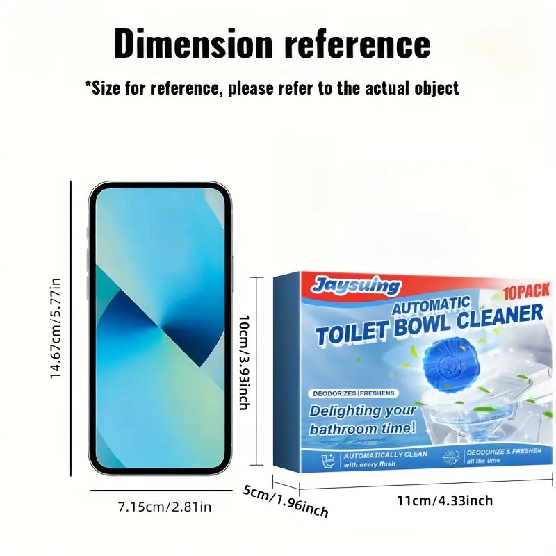 Blue Bubble Toilet Cleaner (Buy 1 Get 1 Free)🚽🚽