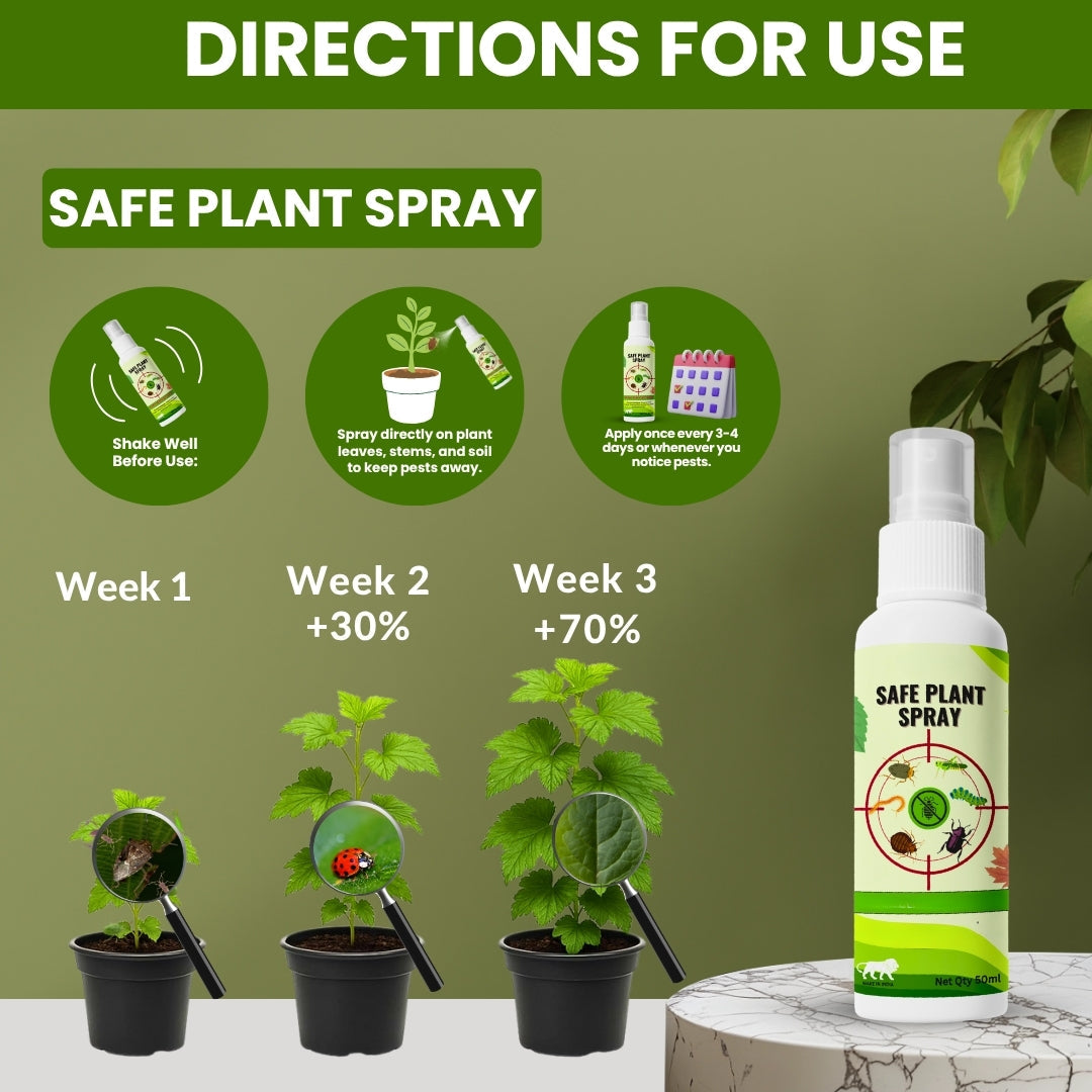 Natural Plant Care Combo - Plant Boost with Safe Plant Sprays🌱🌱
