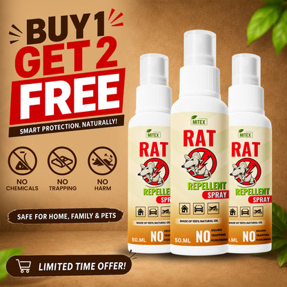 Rat Repellent Spray – Safe, Effective, and Eco-friendly🐭🐭