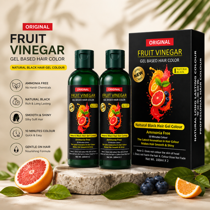 FruitVeda™️ Fruit Vinegar Gel Hair Color🪮🪮