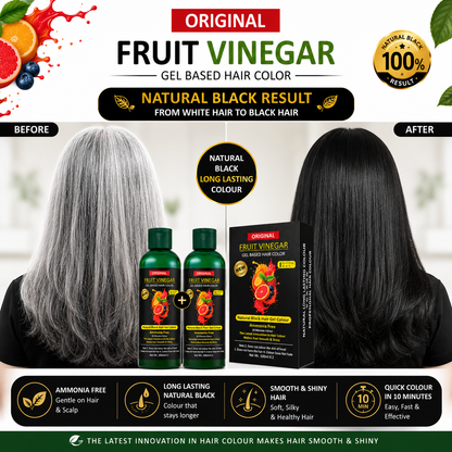 FruitVeda™️ Fruit Vinegar Gel Hair Color🪮🪮