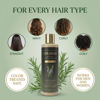 Kerarose Rosemary Shampoo For Hair Growth ( Buy 1 Get 1 Free 🔥)